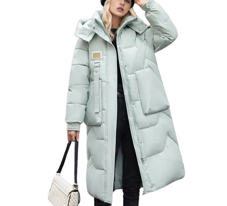 Maxi‑Length Hooded Padded Coat – Warm, Waterproof & Winter‑Ready Outerwear