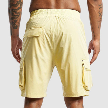 Drawstring Cargo Shorts