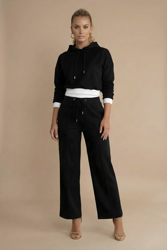 Knit Long Sleeve Two Piece Set