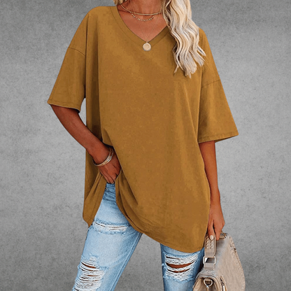 Oversized Short Sleeve Top
