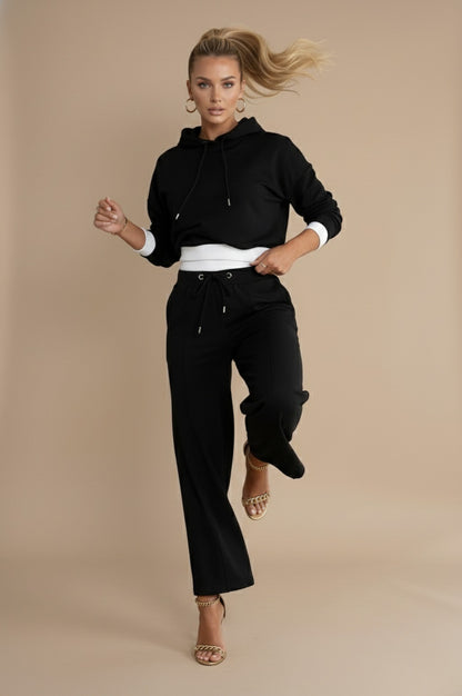 Knit Long Sleeve Two Piece Set