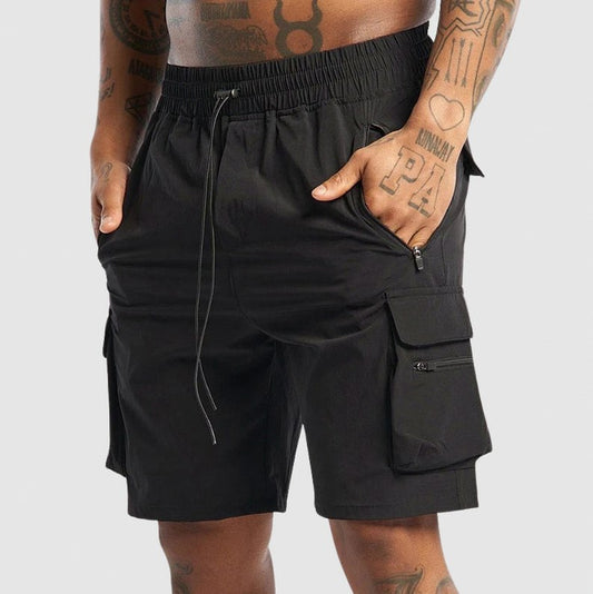 Drawstring Cargo Shorts