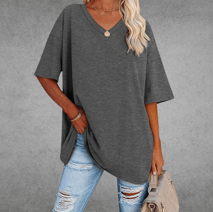 Oversized Short Sleeve Top