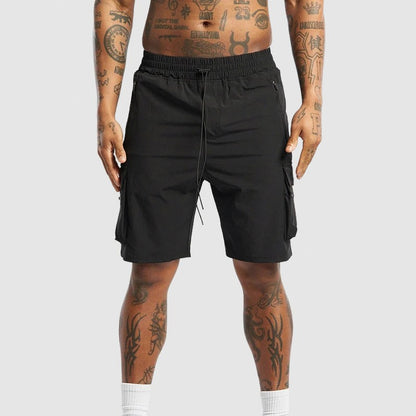 Drawstring Cargo Shorts