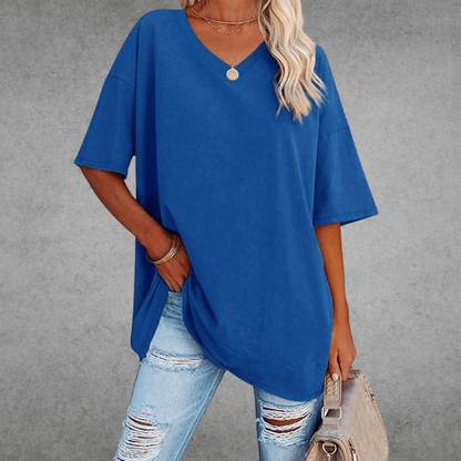 Oversized Short Sleeve Top