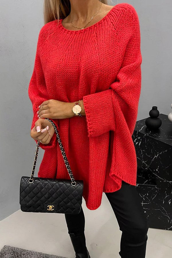 Oversized Chunky Knit Sweater