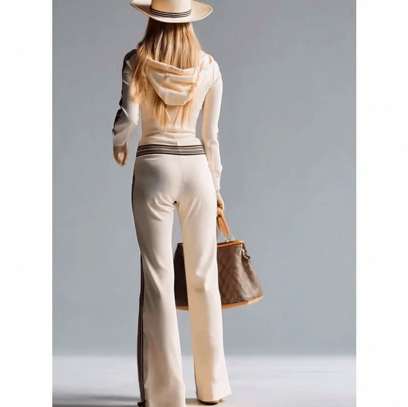 Ribbed Knit Half Zip Jumpsuit