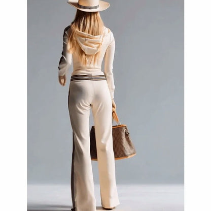 Ribbed Knit Half Zip Jumpsuit